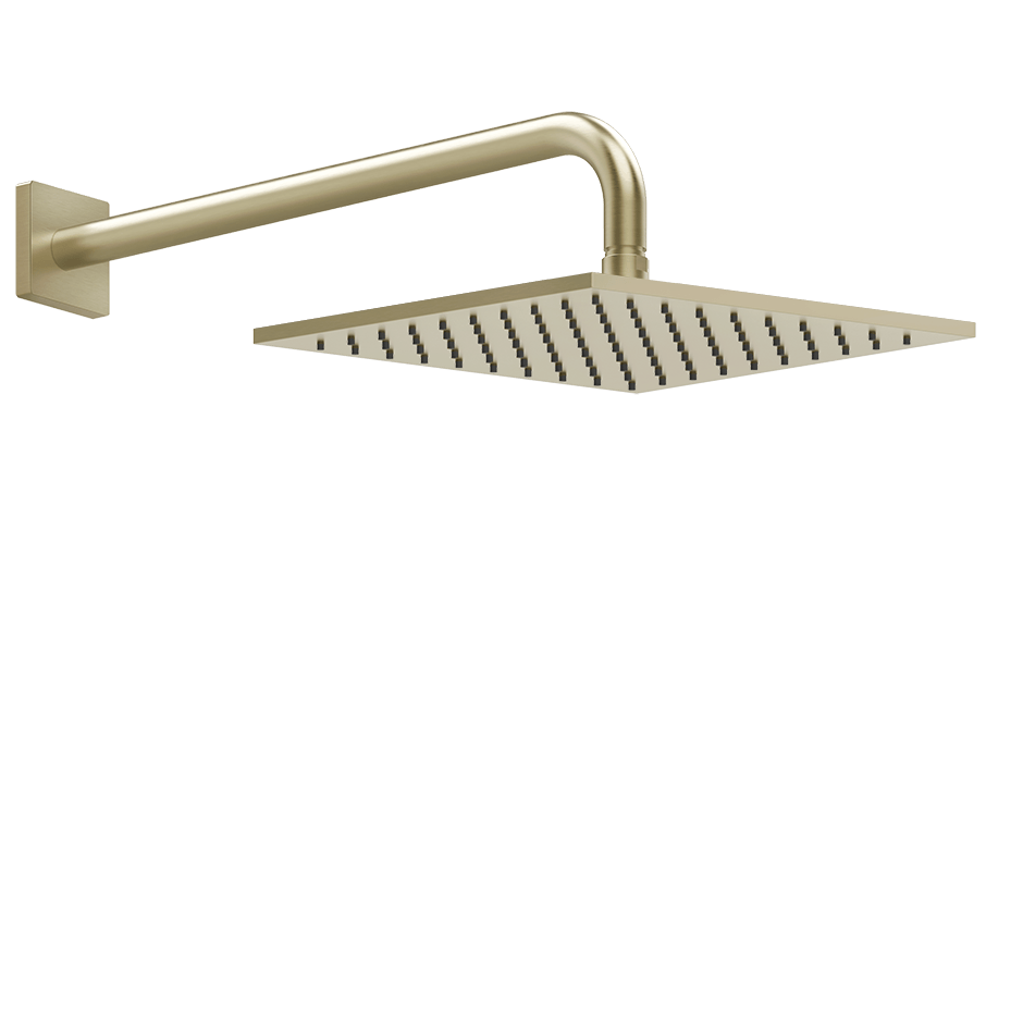 Gessi Showerhead 59158 in Brass Brushed Pvd