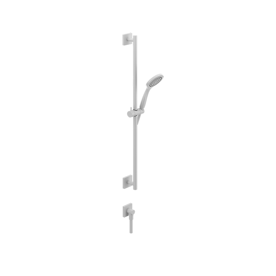 Gessi Sliding Rail 59242 in Matte White