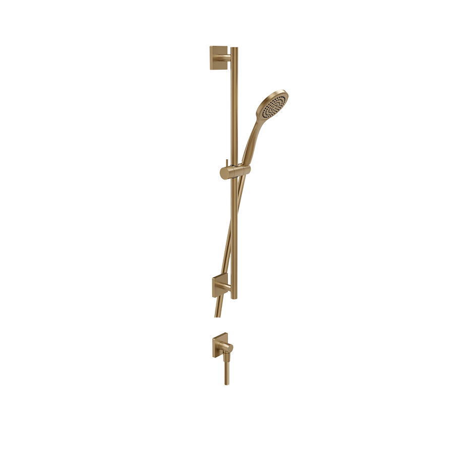Gessi Sliding Rail 59242 in Warm Bronze Br. Pvd