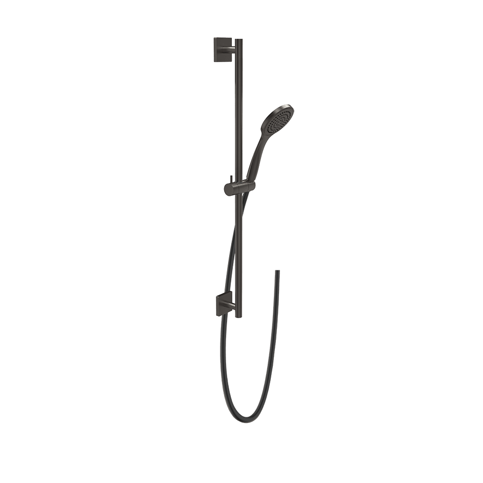 Gessi Sliding Rail 59245 in Black Metal Br. Pvd