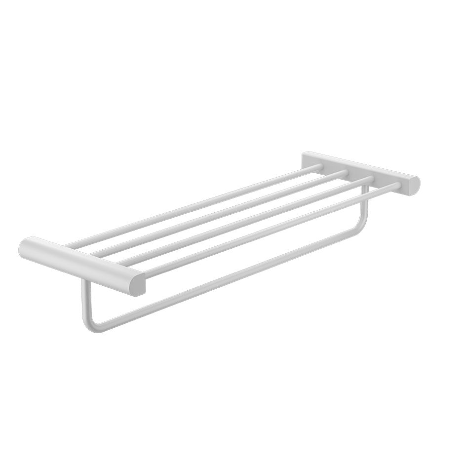 Gessi Towel Rail 59407 in Matte White