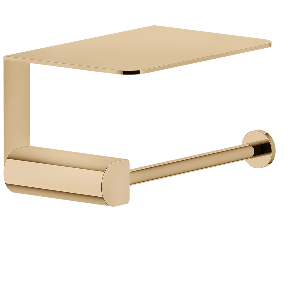 Gessi Paper Roll Holder 59449 in Warm Bronze Pvd