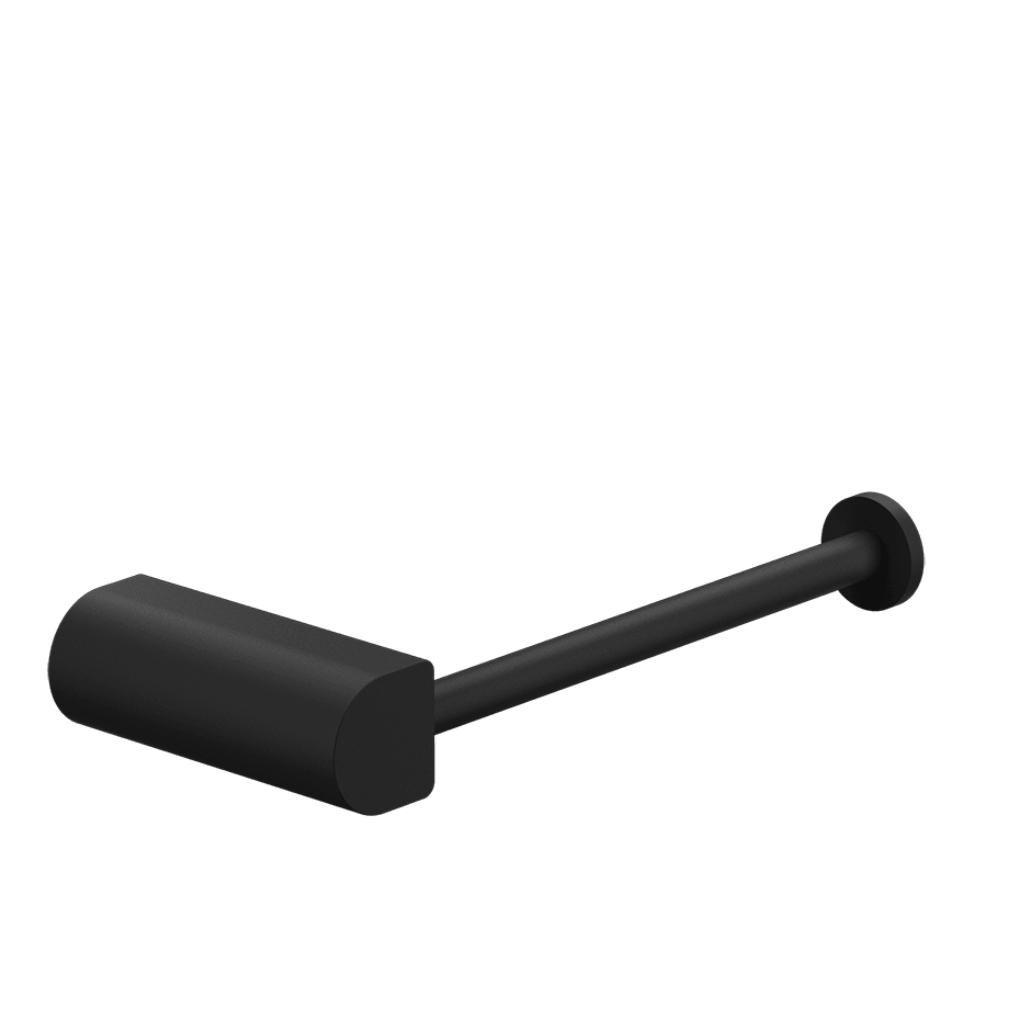 Gessi Paper Roll Holder 59455 in Matte Black