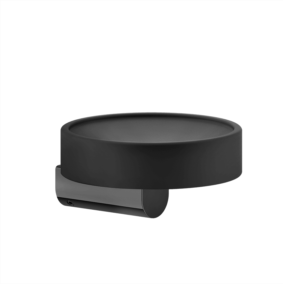 Gessi Soap Holder 59502 in Black Metal Pvd