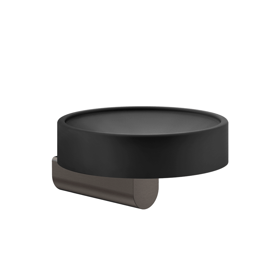 Gessi Soap Holder 59502 in Black Metal Br. Pvd