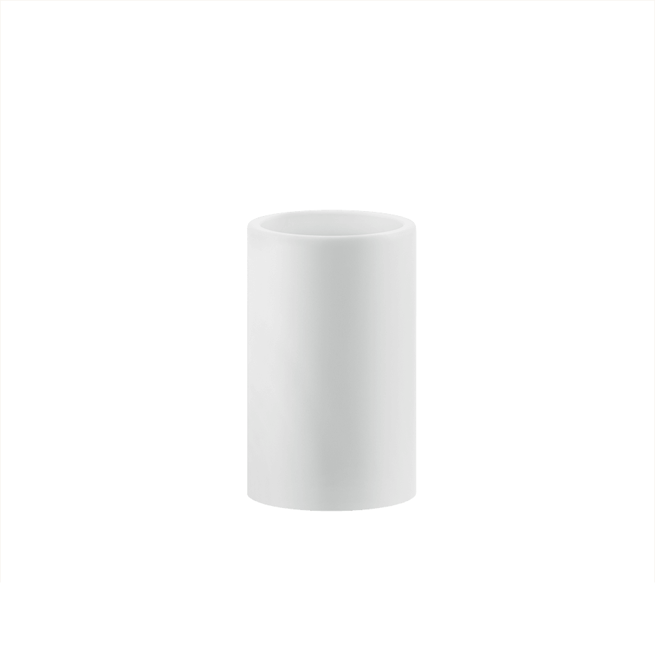 Gessi Tumbler Holder 59531 in Matt White Ceramic