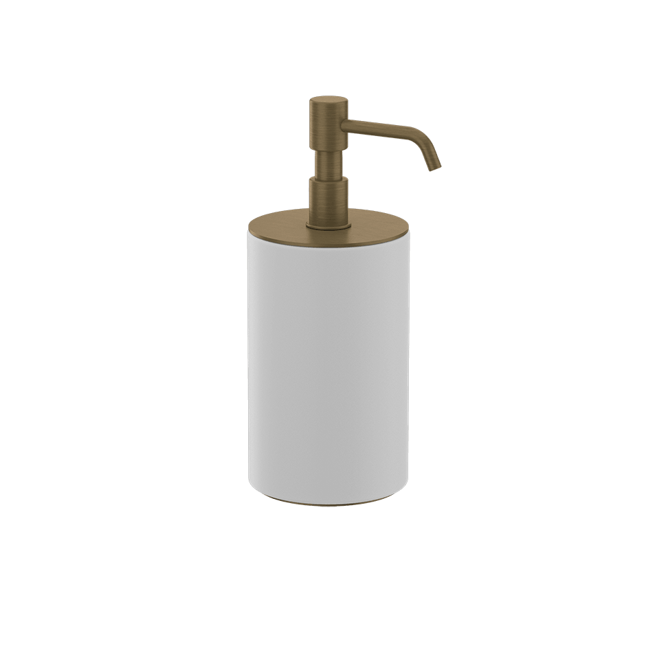Gessi Soap Dispenser Holder 59537 in Antique Brass