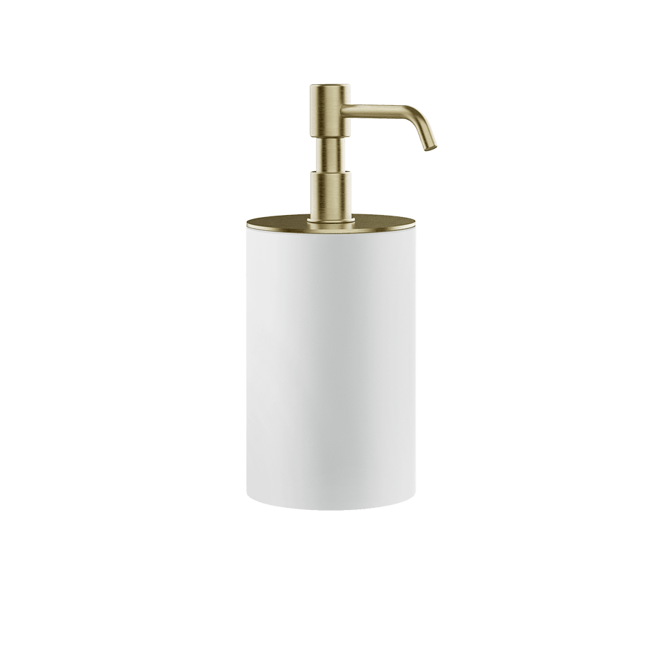 Gessi Soap Dispenser Holder 59537 in Brass Brushed Pvd