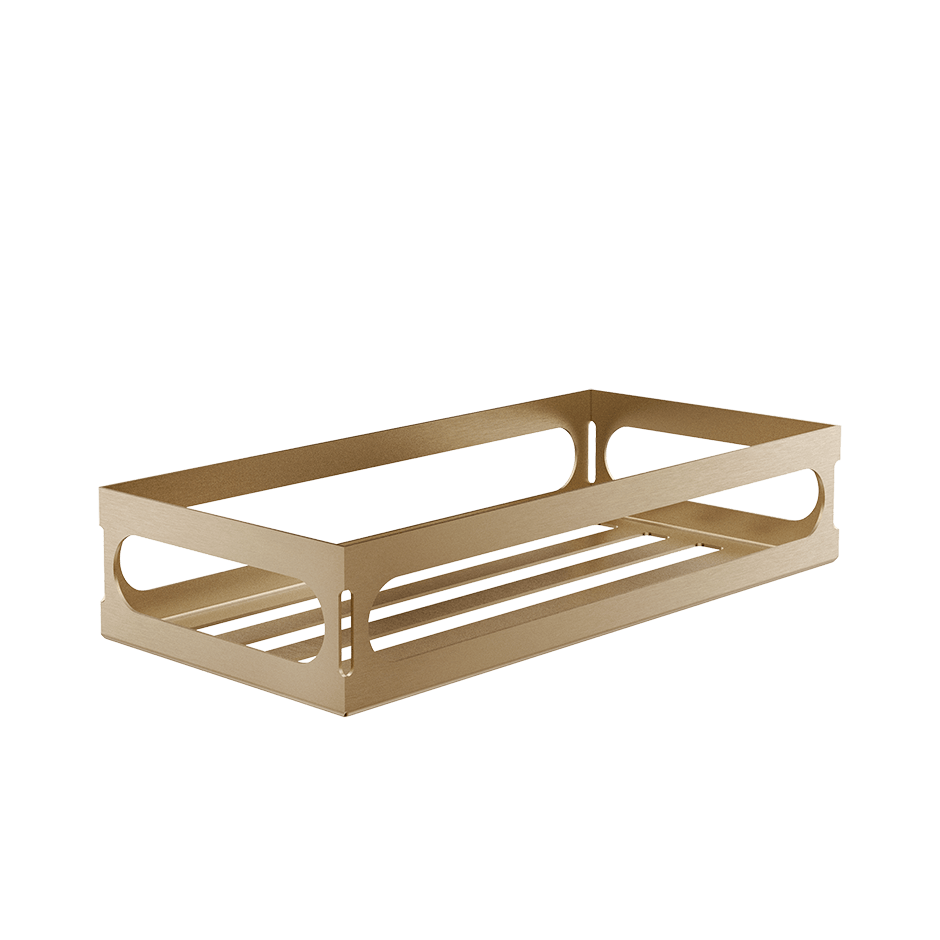 Gessi Shelf 59549 in Warm Bronze Br. Pvd