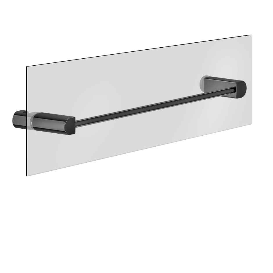 Gessi Towel Rail 59566 in Black Metal Pvd