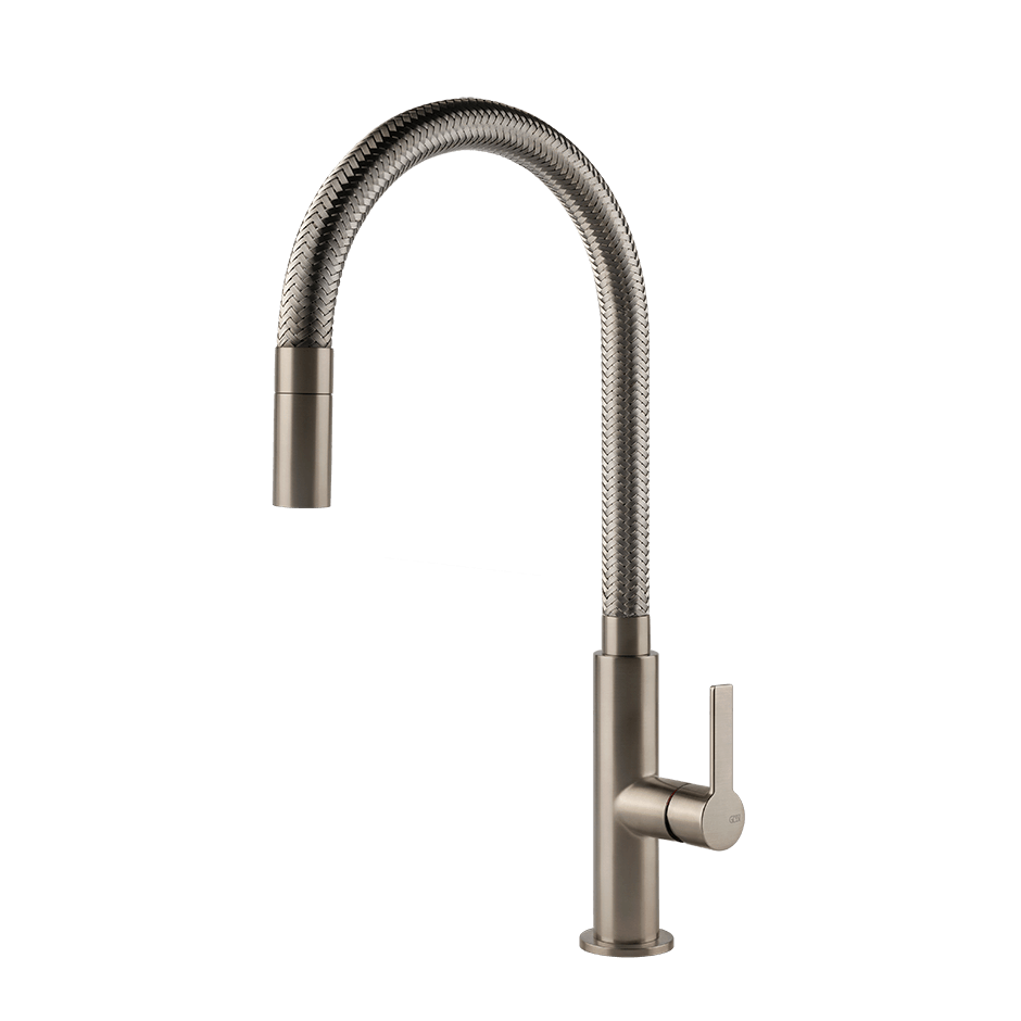 Gessi Sink Mixer 60003 in Finox Brushed Nickel