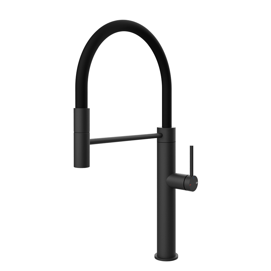 Gessi Sink Mixer 60010 in Matte Black
