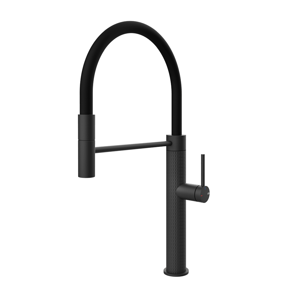Gessi Sink Mixer 60012 in Matte Black