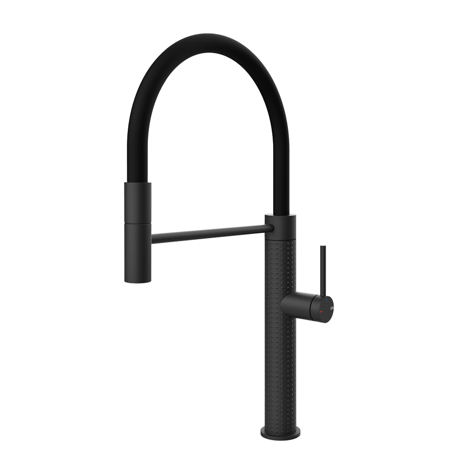 Gessi Sink Mixer 60014 in Matte Black