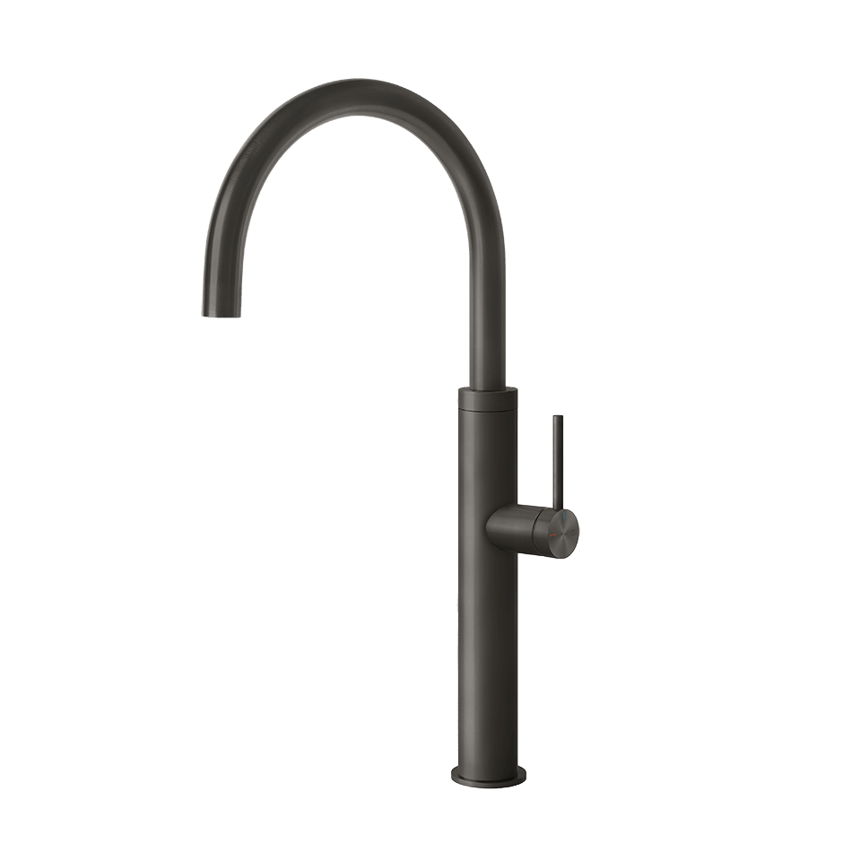 Gessi Sink Mixer 60016 in Black Metal Br. Pvd
