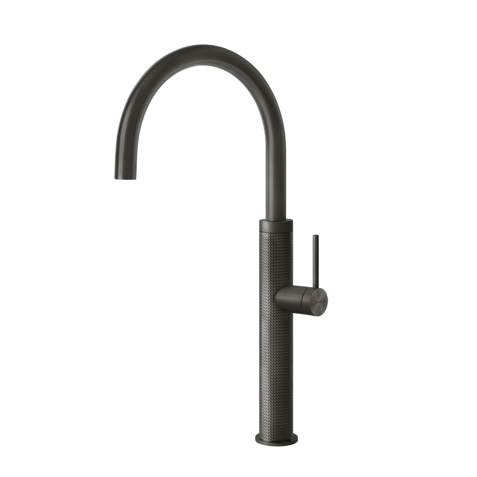 Gessi Sink Mixer 60020 in Black Metal Br. Pvd