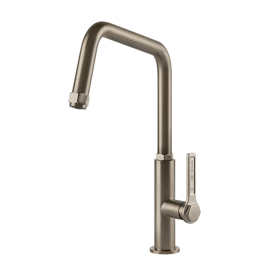 Gessi Sink Mixer 60051 in Finox Brushed Nickel
