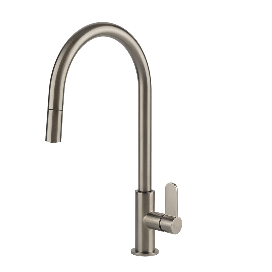 Gessi Sink Mixer 60077 in Finox Brushed Nickel