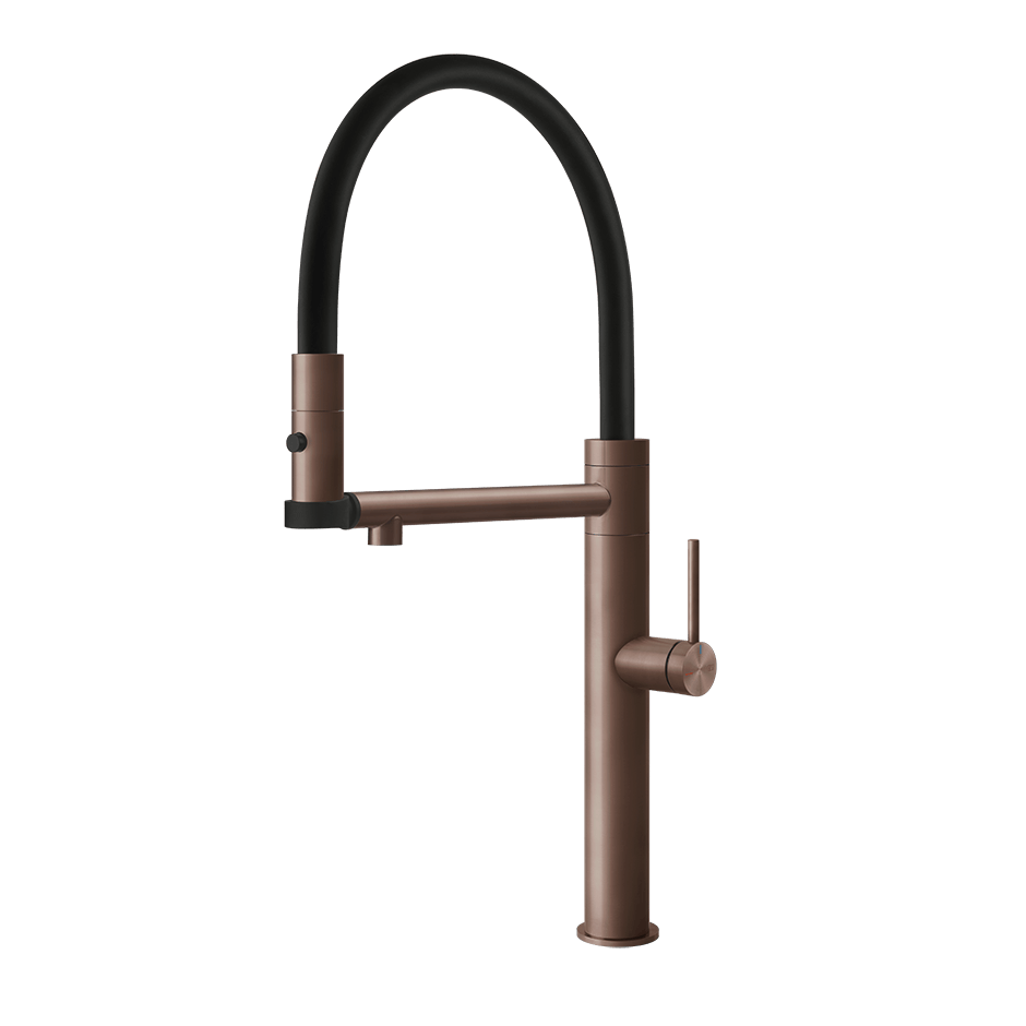 Gessi Sink Mixer 60210 in Copper Brushed Pvd