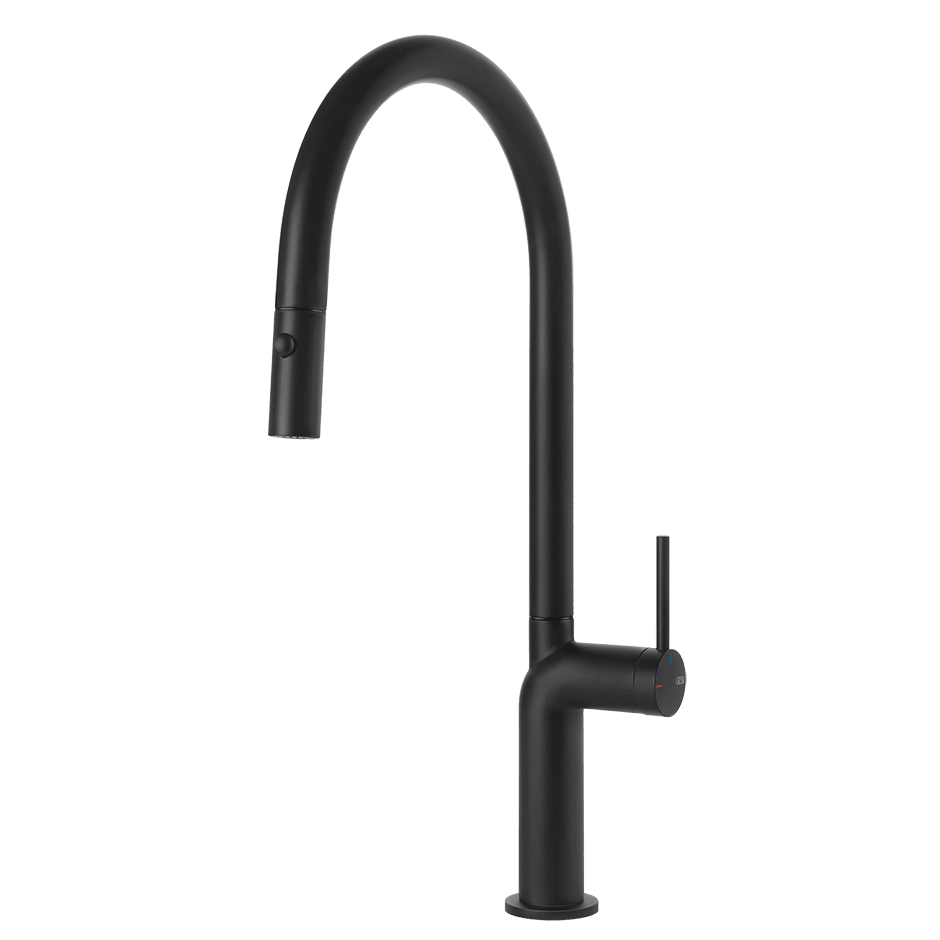 Gessi Sink Mixer 60303 in Matte Black