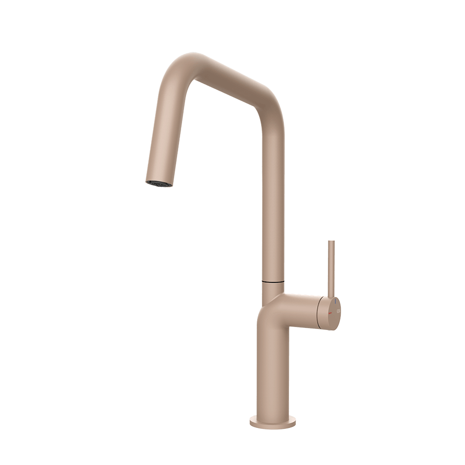 Gessi Sink Mixer 60305 in Matte Cipria