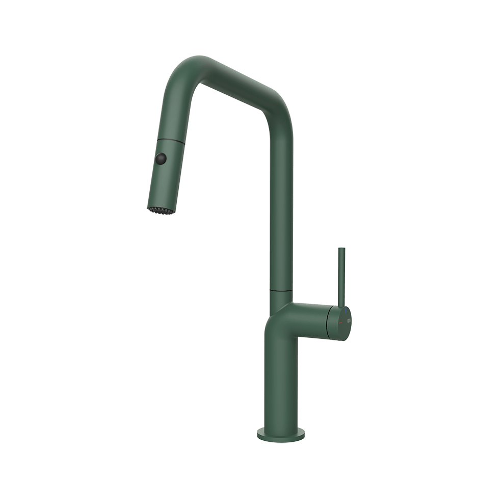 Gessi Sink Mixer 60307 in Matte Agave