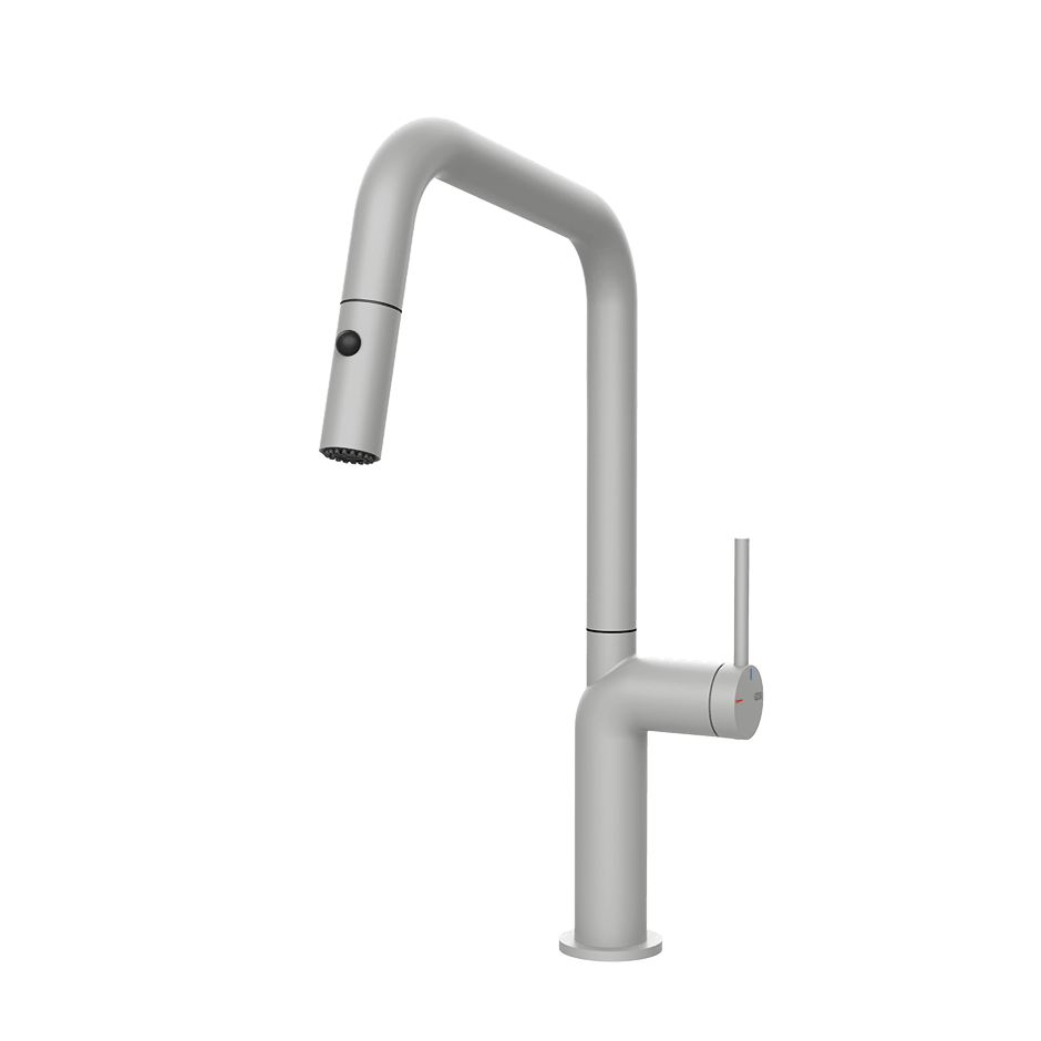 Gessi Sink Mixer 60307 in Matte White