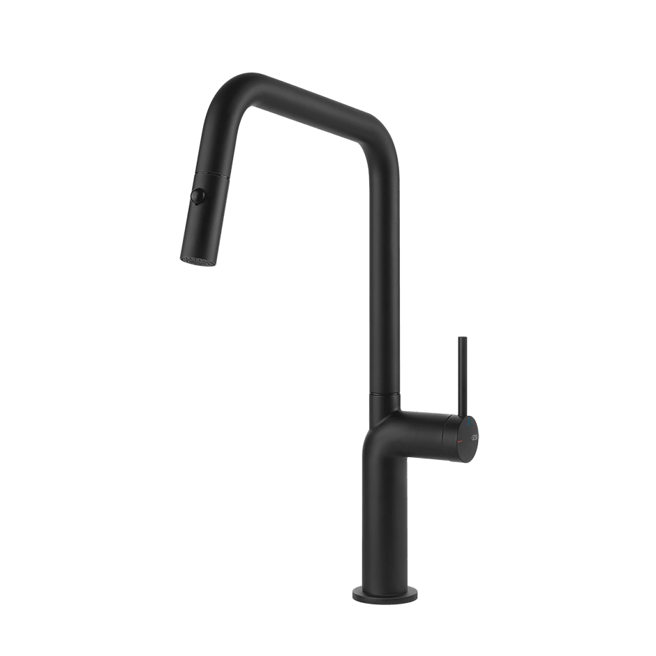 Gessi Sink Mixer 60307 in Matte Black