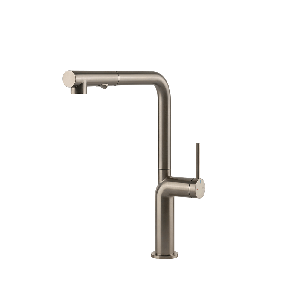 Gessi Sink Mixer 60311 in Finox Brushed Nickel