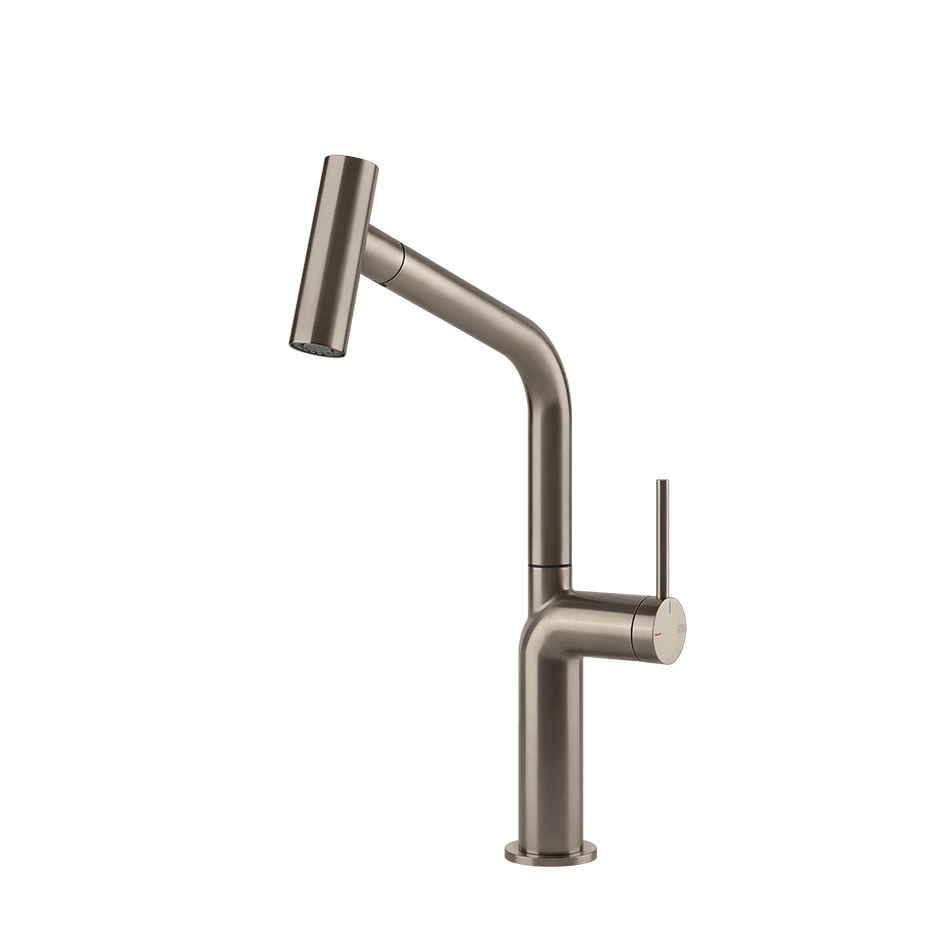 Gessi Sink Mixer 60313 in Finox Brushed Nickel