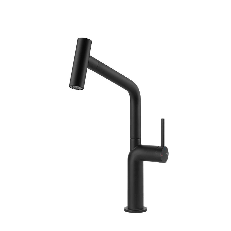 Gessi Sink Mixer 60313 in Matte Black