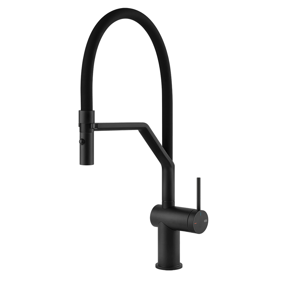 Gessi Sink Mixer 60429 in Matte Black