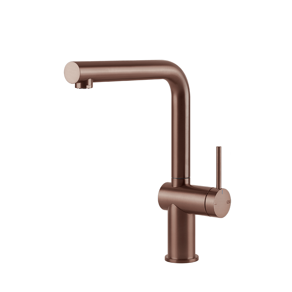 Gessi Sink Mixer 60431 in Copper Brushed Pvd