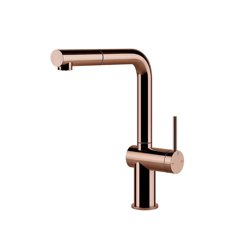 Gessi Sink Mixer 60433 in Copper Pvd