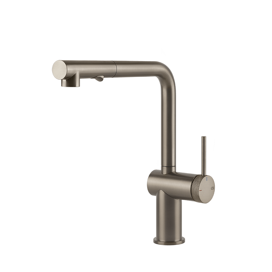 Gessi Sink Mixer 60478 in Finox Brushed Nickel