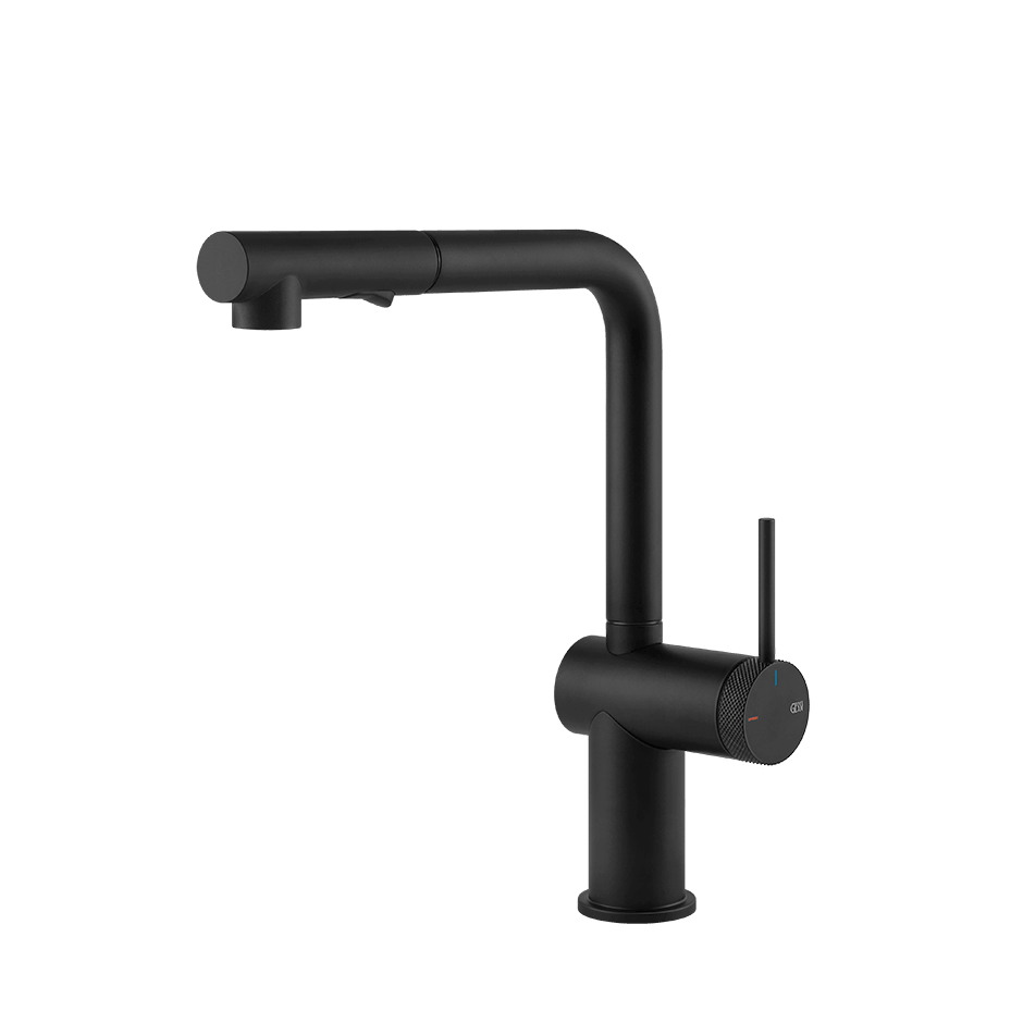 Gessi Sink Mixer 60478 in Matte Black
