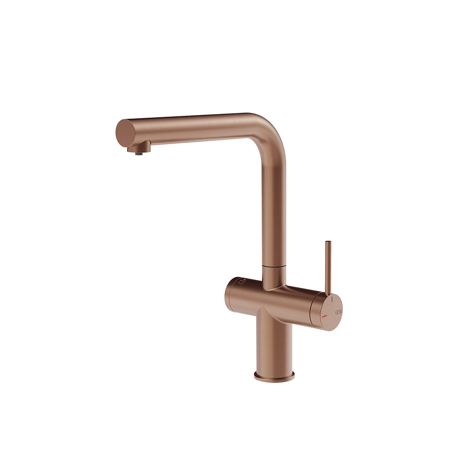 Gessi Sink Mixer 60571 in Copper Brushed Pvd