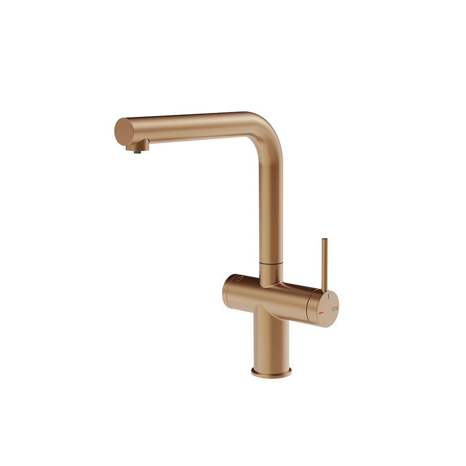 Gessi Sink Mixer 60571 in Warm Bronze Br. Pvd