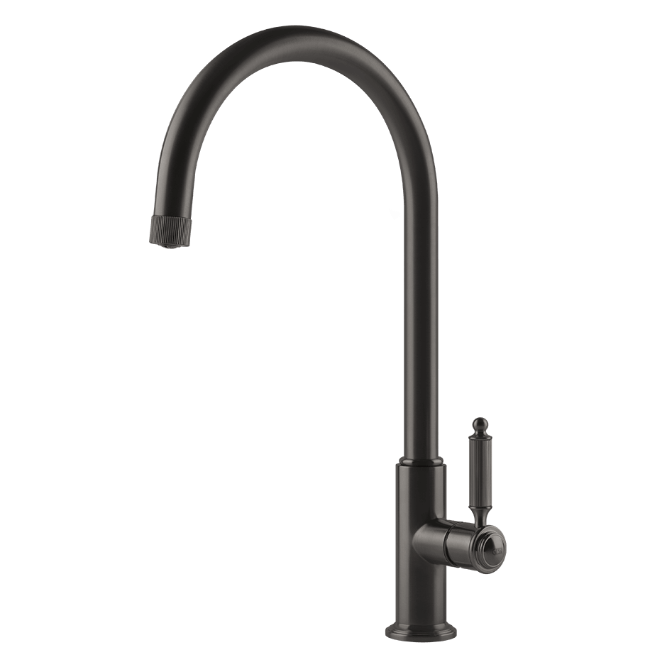 Gessi Sink Mixer 60620 in Black Metal Br. Pvd