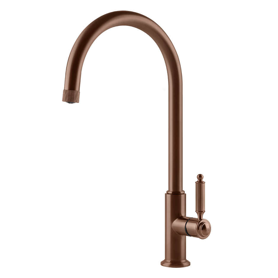 Gessi Sink Mixer 60620 in Copper Brushed Pvd