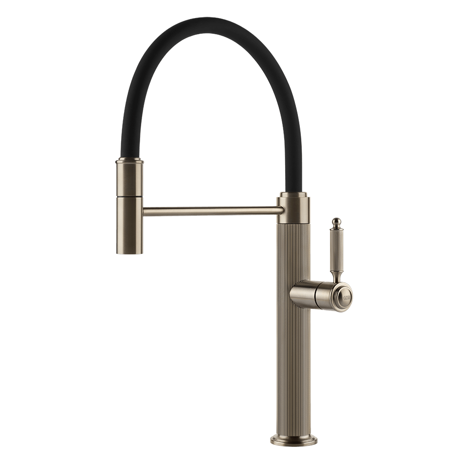 Gessi Sink Mixer 60634 in Finox Brushed Nickel
