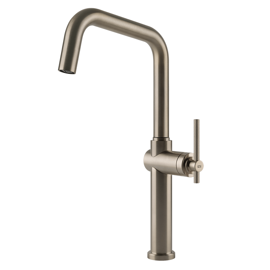 Gessi Sink Mixer 60650 in Finox Brushed Nickel