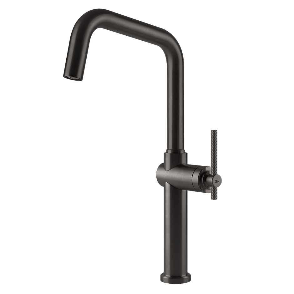 Gessi Sink Mixer 60650 in Black Metal Br. Pvd