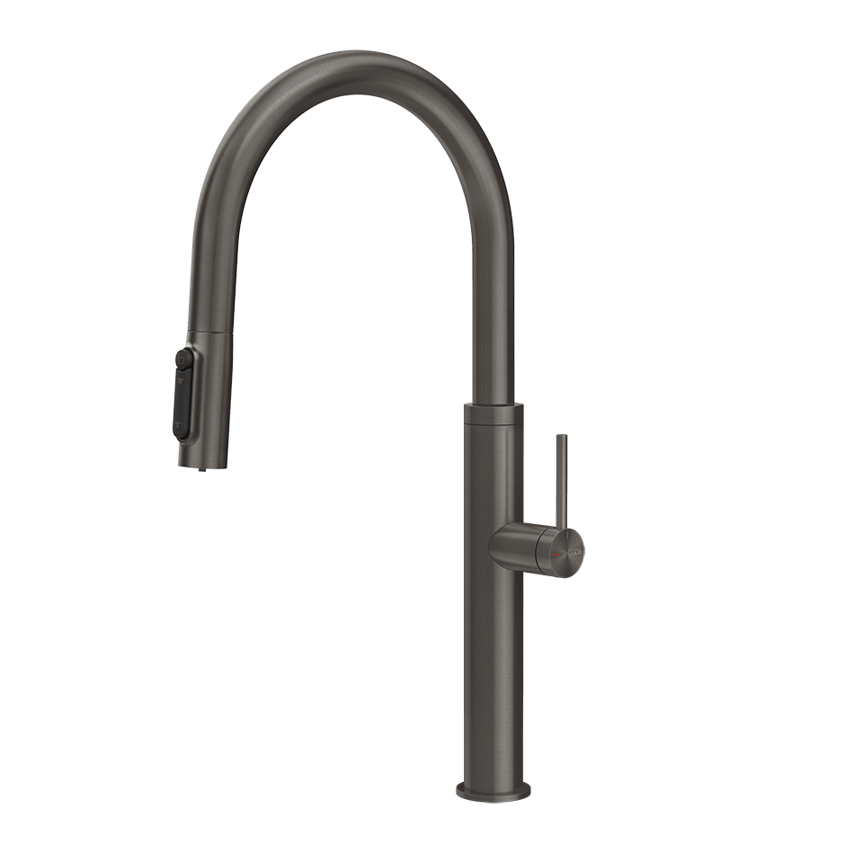 Gessi Sink Mixer 60822 in Black Metal Br. Pvd