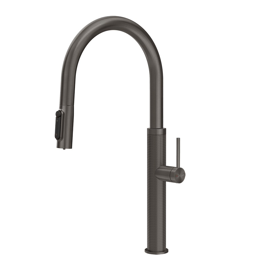 Gessi Sink Mixer 60826 in Black Metal Br. Pvd