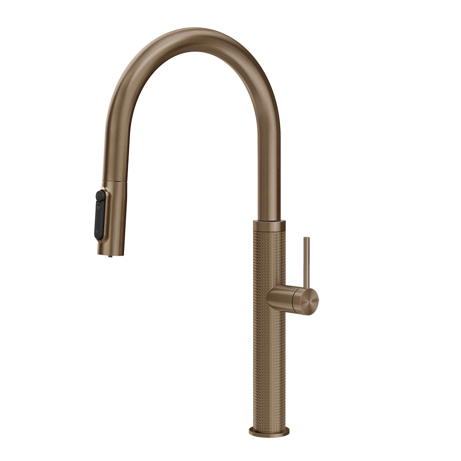 Gessi Sink Mixer 60826 in Coffee Bronze Brushed Pvd
