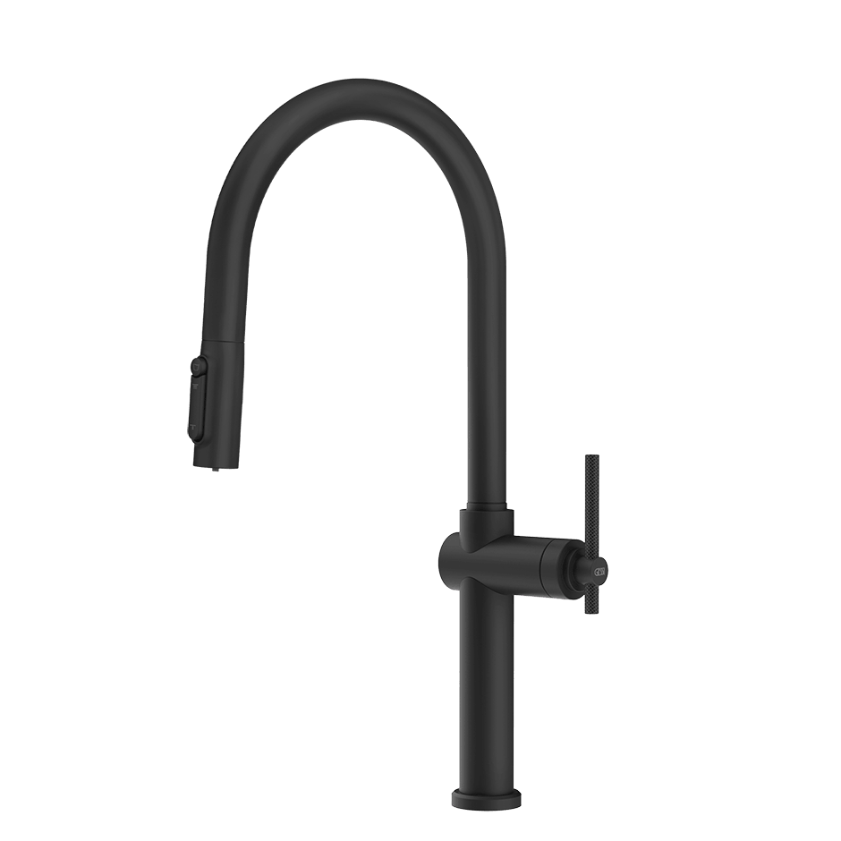 Gessi Sink Mixer 60872 in Matte Black