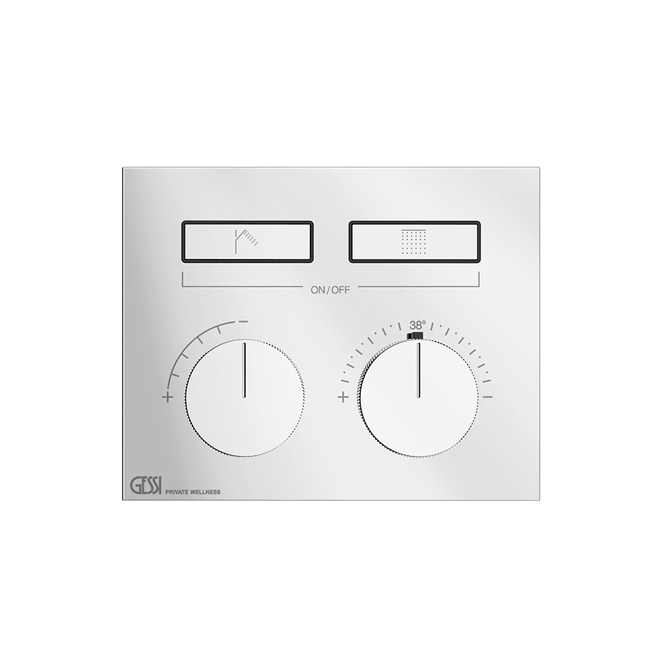 Gessi Shower Mixer 63004 in Chrome