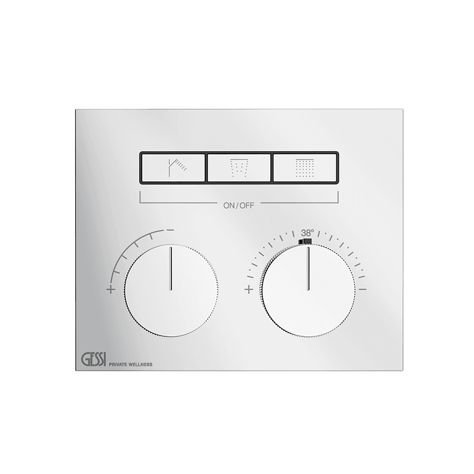 Gessi Shower Mixer 63006 in Chrome