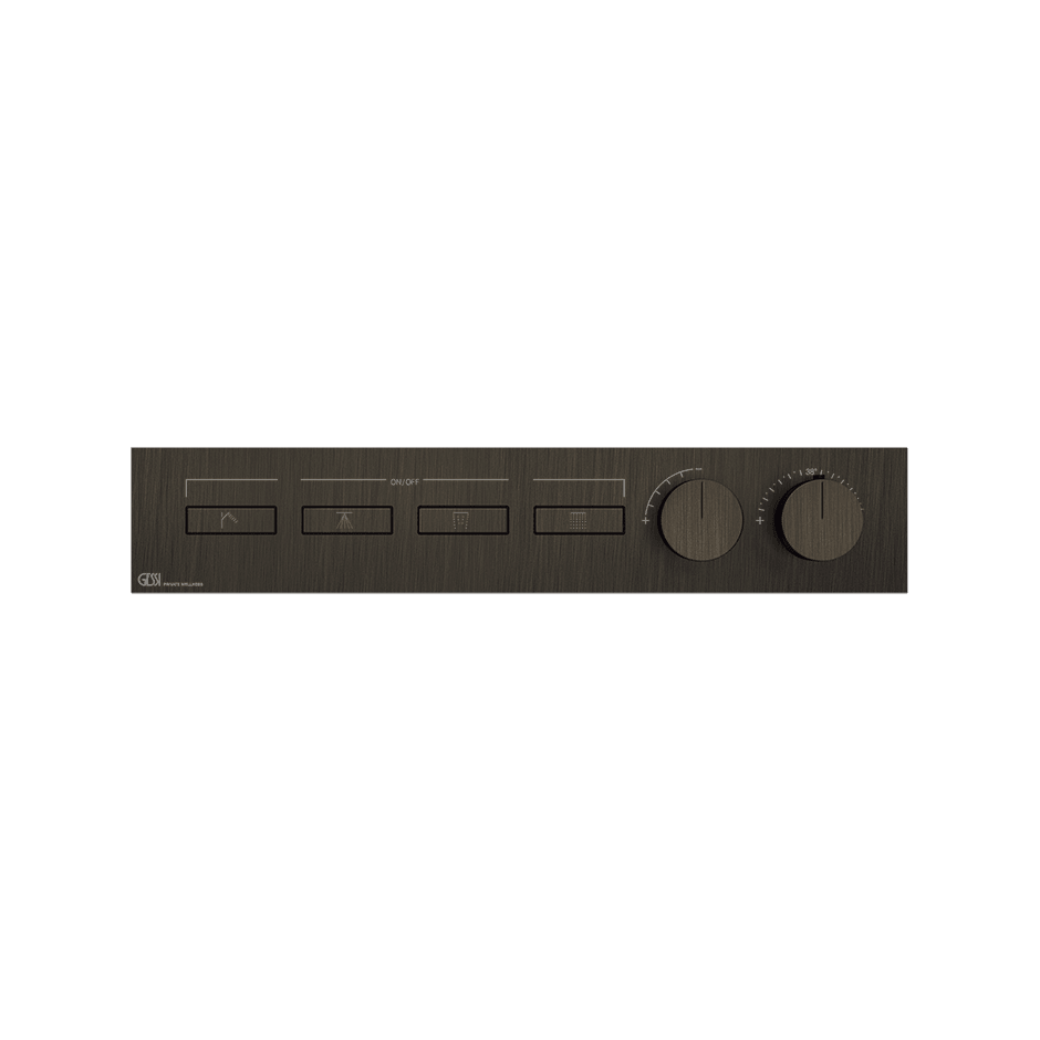 Gessi Shower Mixer 63016 in Aged Bronze